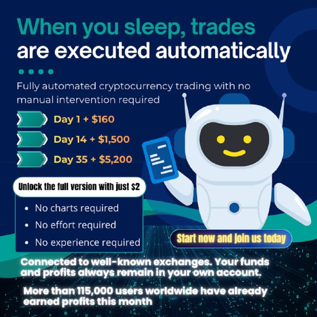 When you sleep, trades are executed automatically — Coin Quant AI trading